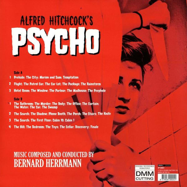 OST - PSYCHO - ALFRED HITCHCOCK (VINILO) | Nextime Records