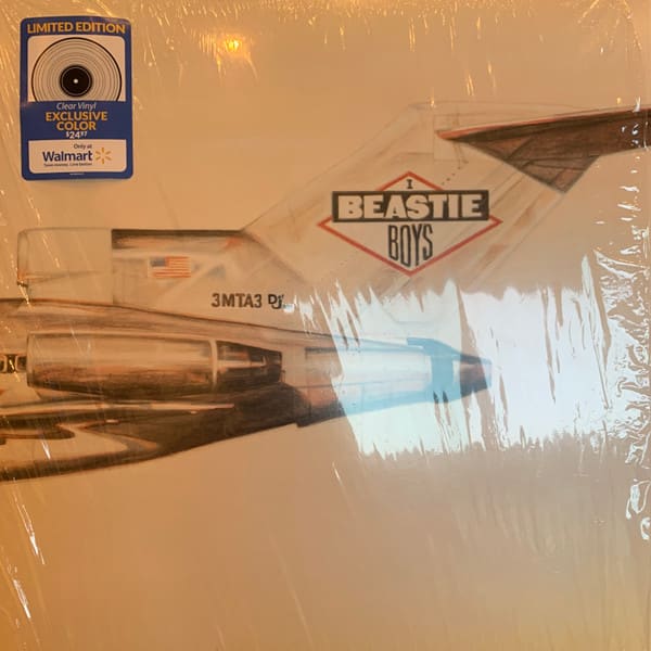 BEASTIE BOYS VINILO LICENSED TO ILL Walmart LTD Clear Vinyl - HIP
