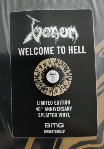 VENOM VINILO WELCOME TO HELL (VINILO COLOR) | Nextime Records