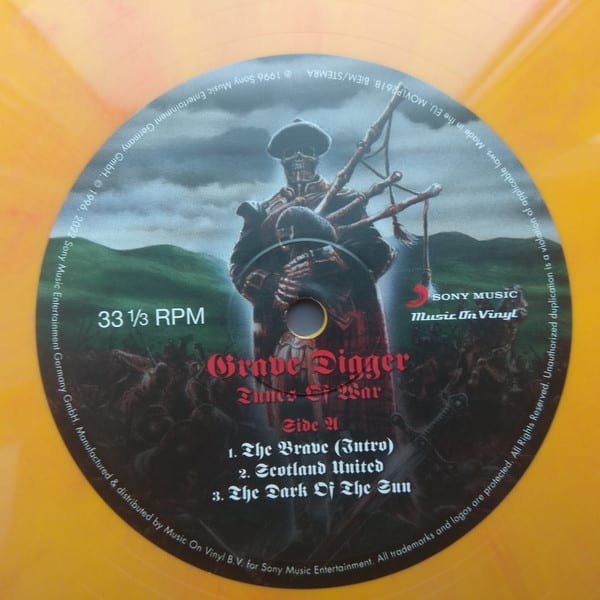 GRAVE DIGGER VINILO TUNES OF WAR 2LP MOV Coloured | Nextime