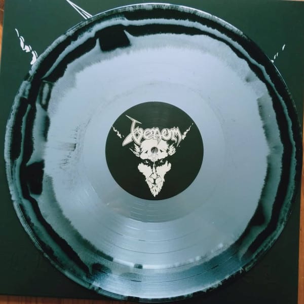VENOM VINILO BLACK METAL (40th Limited silver & black vinyl