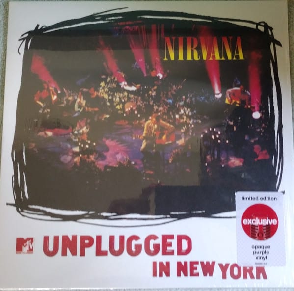 NIRVANA - MTV UNPLUGGED IN NEW YORK (VINILO TARGET COLOR PURPURA