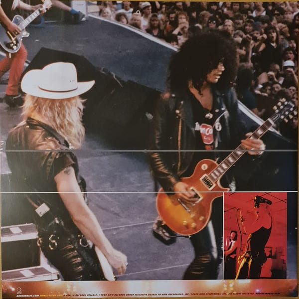 GUNS N ROSES VINILO LIVE ERA '87-'93 - BOX - 4 LP - Colored Vinyl