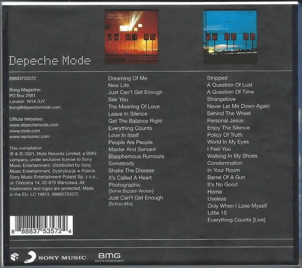 DEPECHE MODE CD THE SINGLES 81/98 2CD | Nextime Records