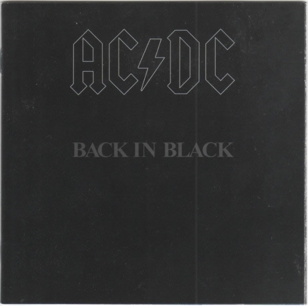 AC/DC CD BACK IN BLACK | Nextime Records