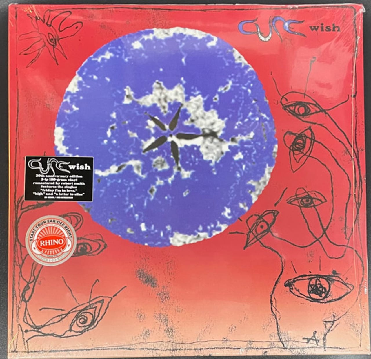 THE CURE - WISH 30TH ANNIVERSARY - RHINO EDITION (2LP) | Nextime