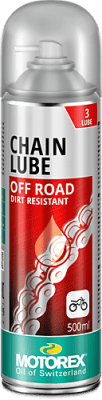 CHAIN LUBE MOTOREX  OFF ROAD RESISITANT 500ml