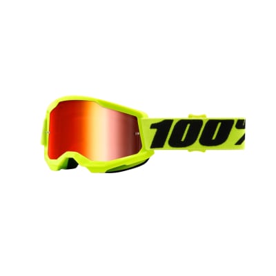 Antiparra 100% strata 2 fluo yellow mirror red