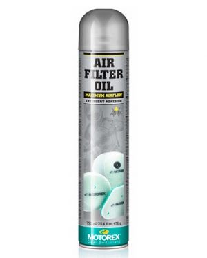 motorex  spray air filter oil 750ml