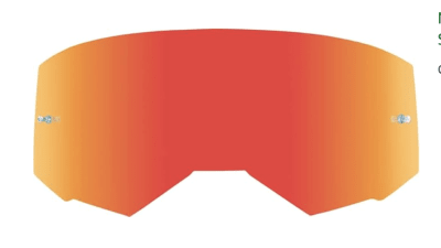 FLY RACING RED MIRROR SMOKE