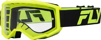 ANTIPARRA FLY RACING FOCUS  BLACK/HI-VIS