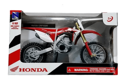 MOTO ESCALA NEW RAY 1:12 HONDA CRF450 R