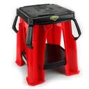 BANCO APOYO MOTOCICLETA CYCRA COLOR ROJO PISO PARA MOTO