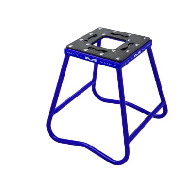 MATRIX PISO PARA MOTO METALICO AZUL