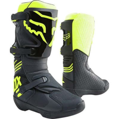 BOTA FOX COMP BLK/YLW NEGRO/ AMARILLO M9 42,5
