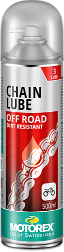 CHAIN LUBE MOTOREX  OFF ROAD RESISITANT 500ml1