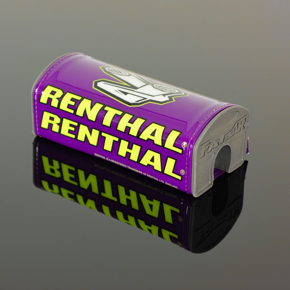 FATBAR PAT RENTHAL  PURP/YELL PROTECTOR MANUBRIO1