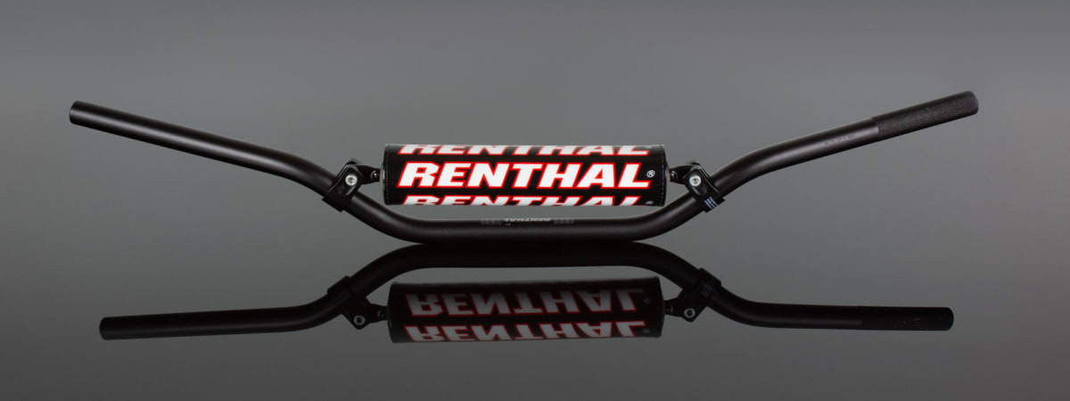 MANUBRIO RENTHAL 7/8 22MM. NEGRO  HANDLEBARS1