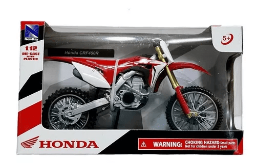 MOTO ESCALA NEW RAY 1:12 HONDA CRF450 R1