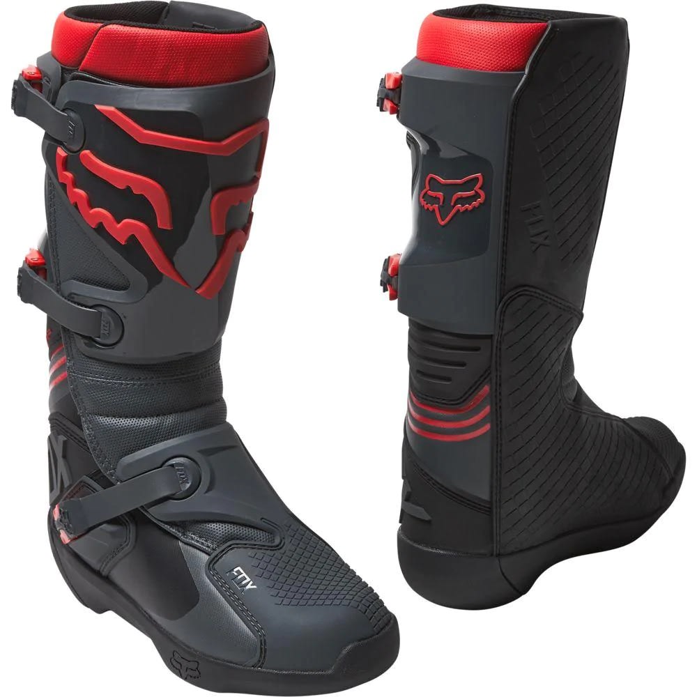 BOTAS FOX COMP M11 BLK/RD NEGRO/ROJO N°421