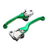 ZETA JGO MANILLAS RETRACTIL VERDE KAWA / YAMAHA1