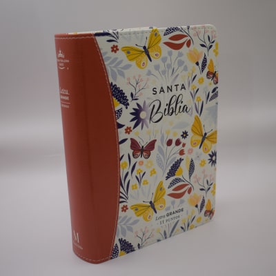 BIBLIA PRIMAVERAL NARANJA