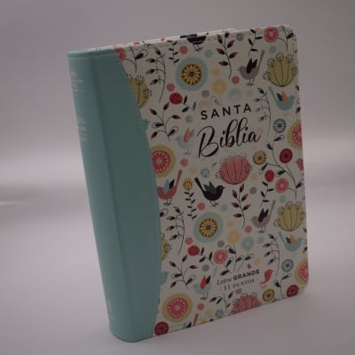 BIBLIA PRIMAVERAL TURQUESA