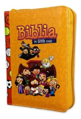 BIBLIA MI GRAN VIAJE NIÑOS NARANJA