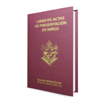 LIBRO ACTAS PRESENTACIÓN NIÑOS