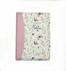 BIBLIA MARIPOSAS ROSA 2