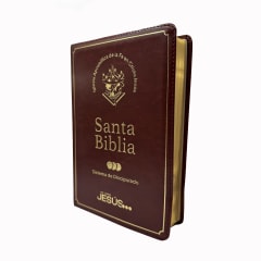 BIBLIA SIST. DISCIPULADO CAFÉ LETRA GIGANTE 0