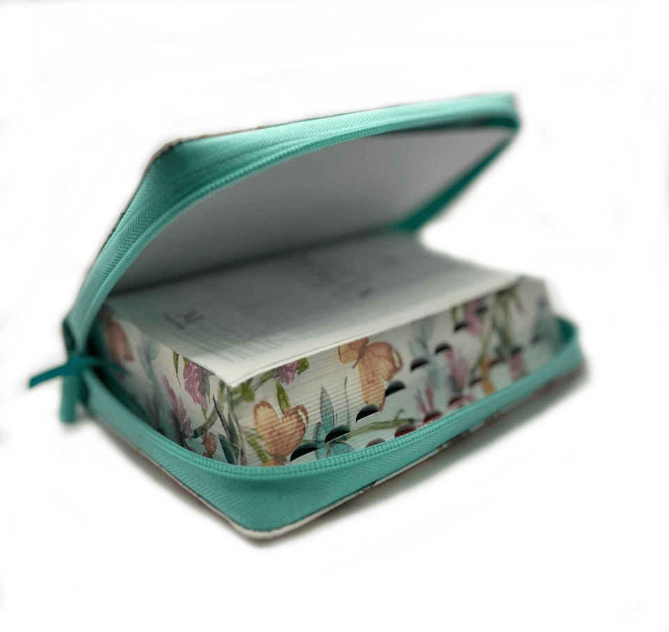 BIBLIA MARIPOSAS TURQUESA2