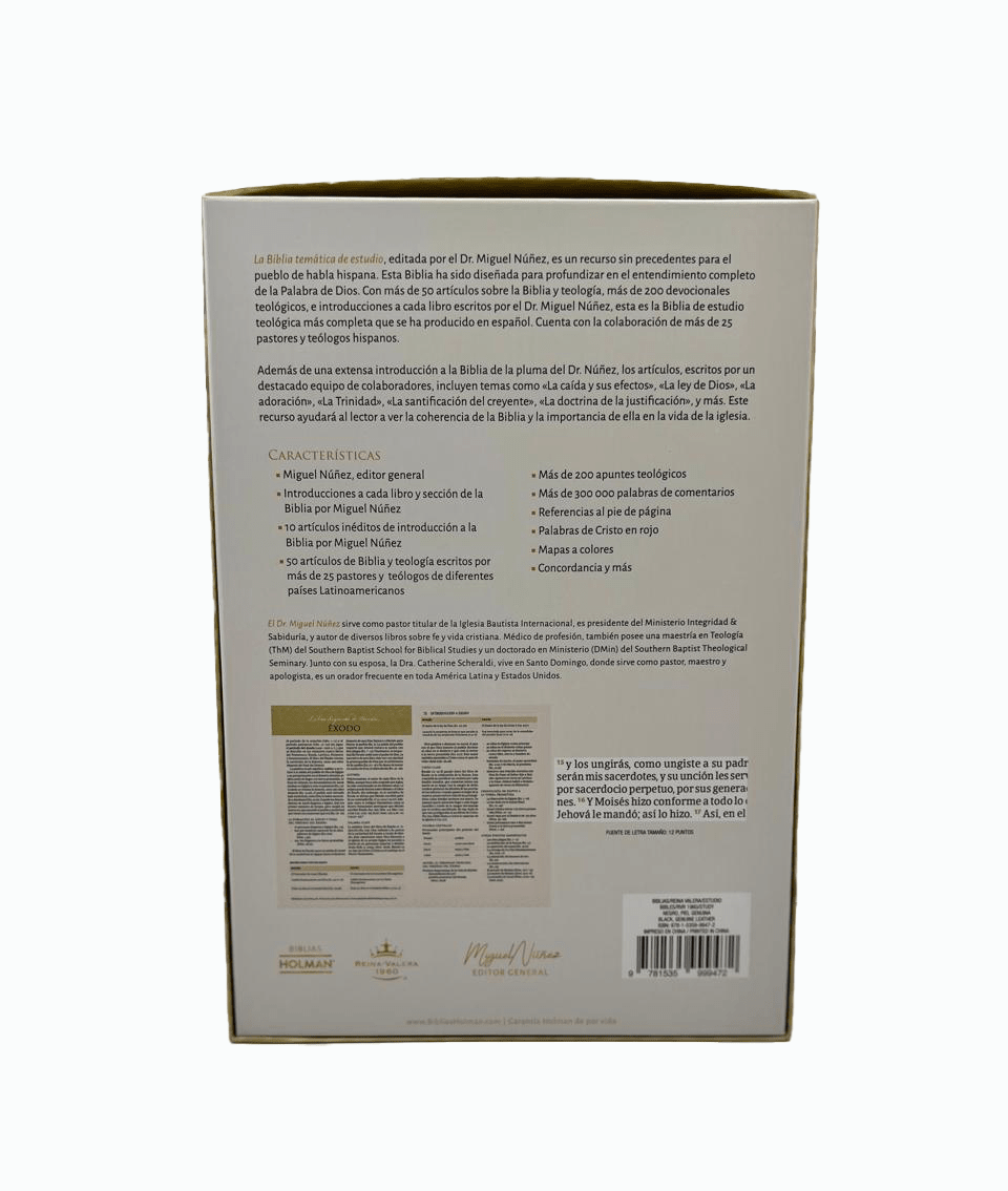 BIBLIA TEMÁTICA DE ESTUDIO RVR 19603