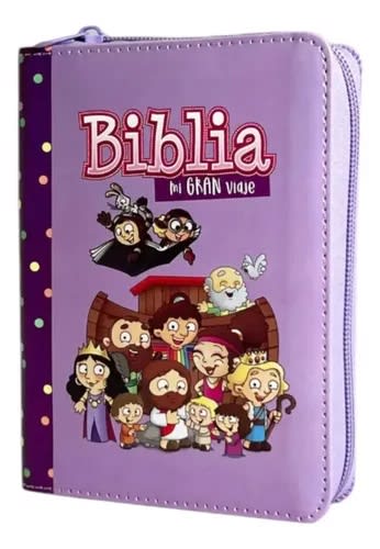 BIBLIA MI GRAN VIAJE NIÑOS LILA4