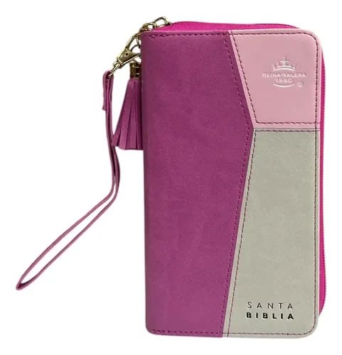 BIBLIA CONTEMPO ROSA/FUCSIA/GRIS4