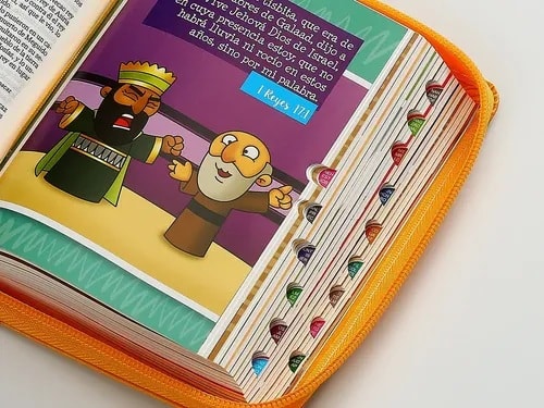 BIBLIA MI GRAN VIAJE NIÑOS NARANJA3
