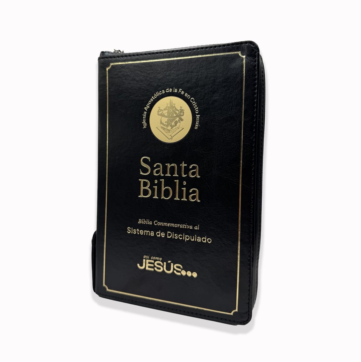 BIBLIA SIST. DISCIPULADO NEGRA ULTRA FINA ZIP4