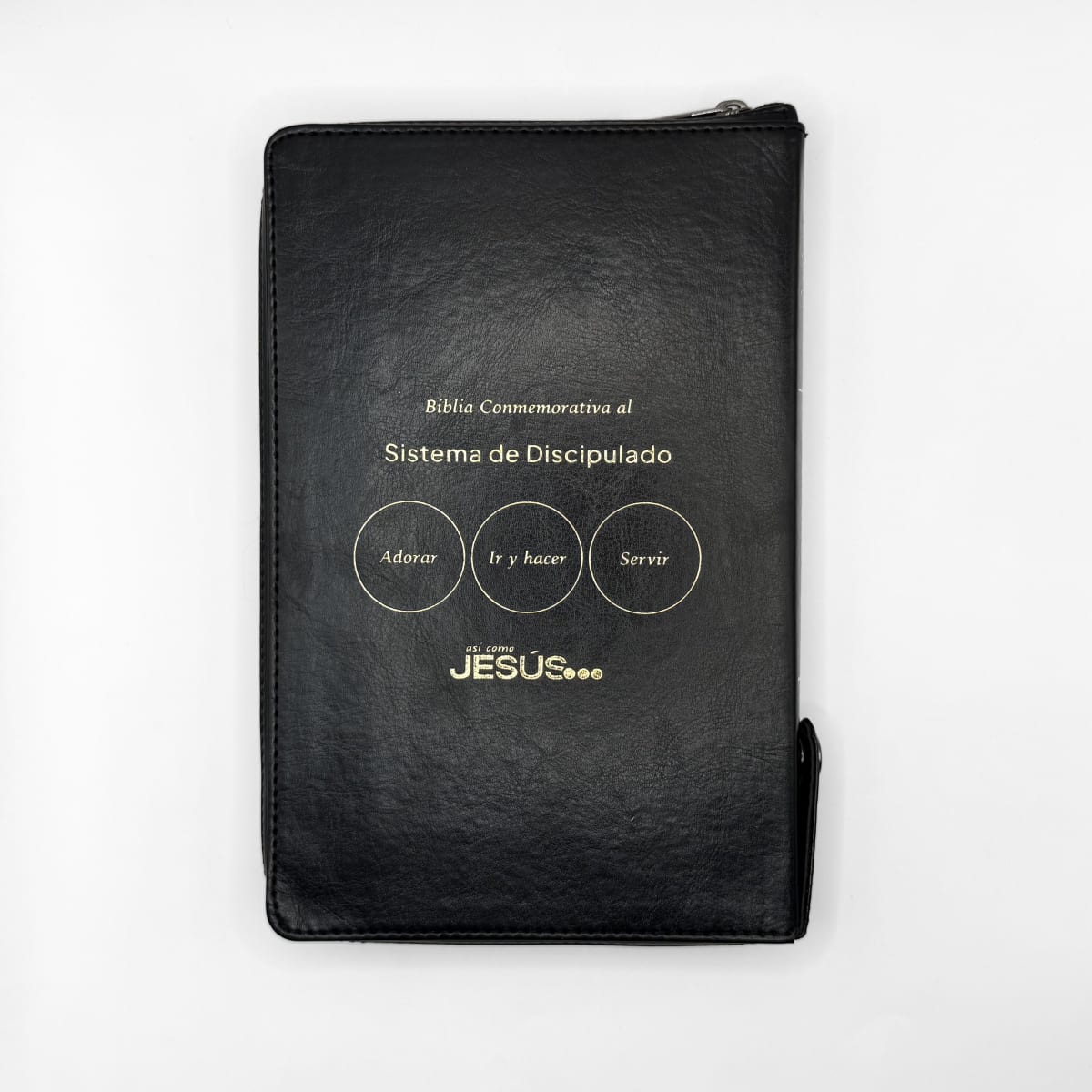 BIBLIA SIST. DISCIPULADO NEGRA ULTRA FINA ZIP2