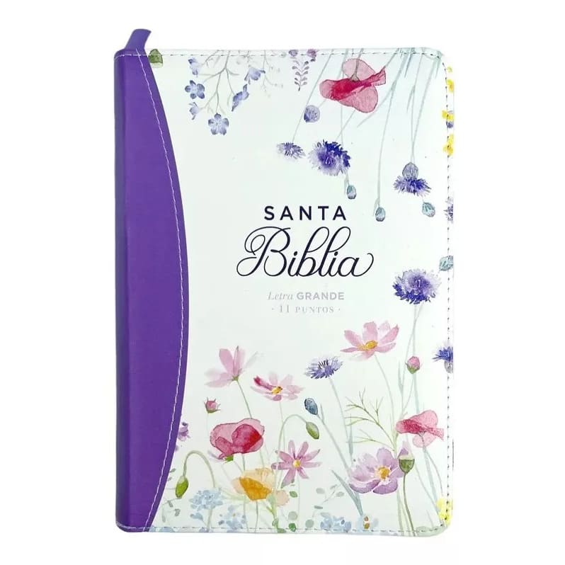 BIBLIA EMOCION PRIMAVERAL LILA CON CIERRE2