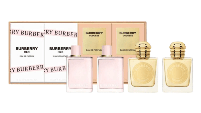 SET 4 PCS MINI BURBERRY HER + HER + GODDESS + GODDESS EDP 5 ML SET 4 PCS1