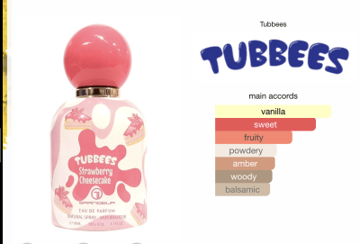 TUBBEES STRAWBERRY CHEESCAKE EDP 50 ML1