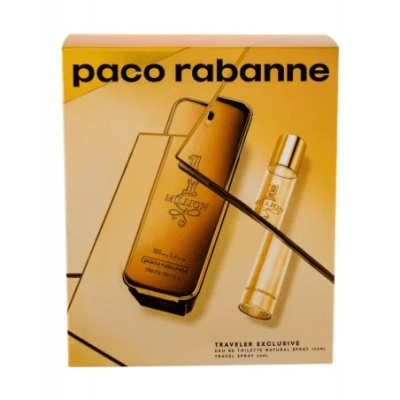 SET PACO RABANNE Set One Million Edt 100ml + 20ml Hombre1