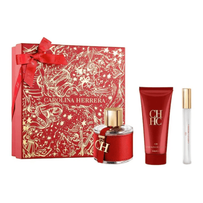 Set Perfume CH EDT 100 ml + Mini 10 ml + Body Lotion 100 ml 20251