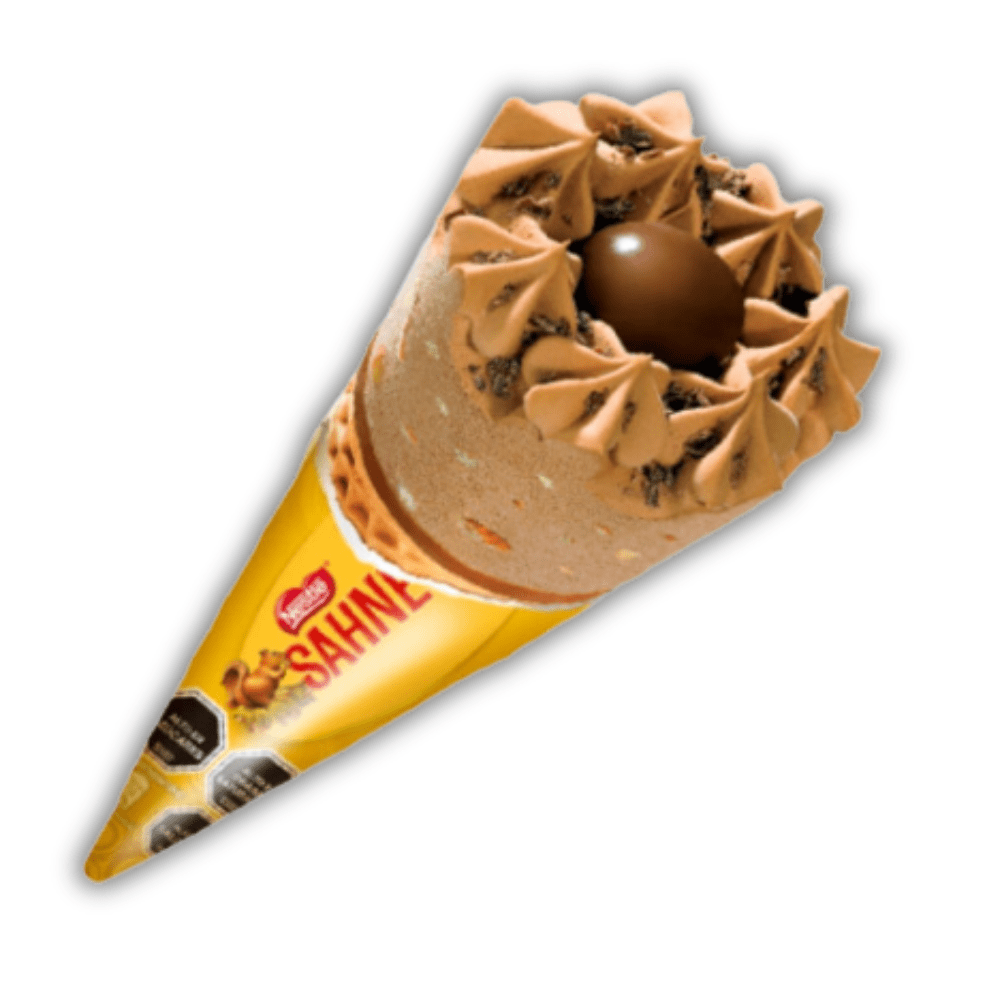 SAVORY HELADO SAHNE NUSS CONO 125ML | Solofresco Store