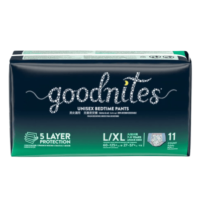 GOODNITES  11U  L /XL