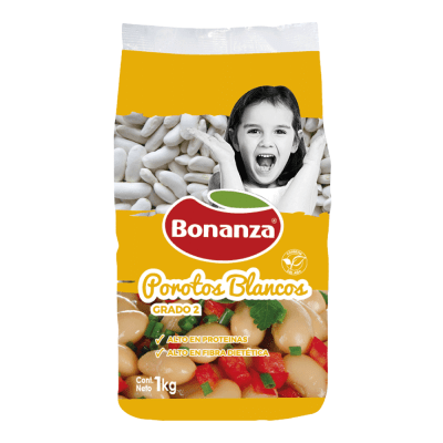 POROTOS BLANCO BONANZA 1K
