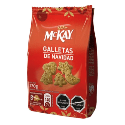 GALLETAS DE NAVIDAD MCKAY 170GR