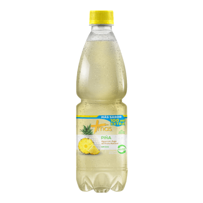 PIÑA 600 ML AGUA CON JUGO - SIN AZÚCAR