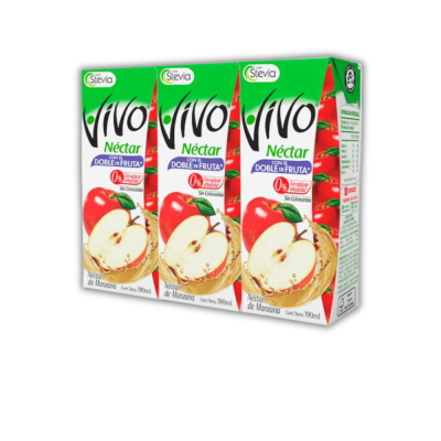 VIVO MANZANA X3 190 ML