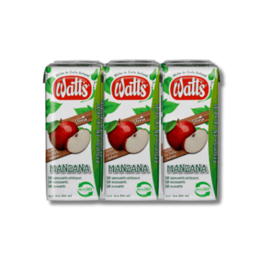 WATTS MANZANA X6 200 ML